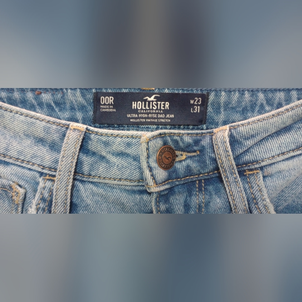 Hollister Jeans Ultra High Rise Size 00 (W23 L31) - Picture 4 of 7